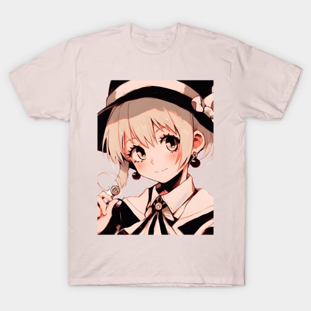 Anime Wonderland: Whimsical Art Prints Featuring Manga-Inspired Designs for Otaku Bliss! T-Shirt by insaneLEDP